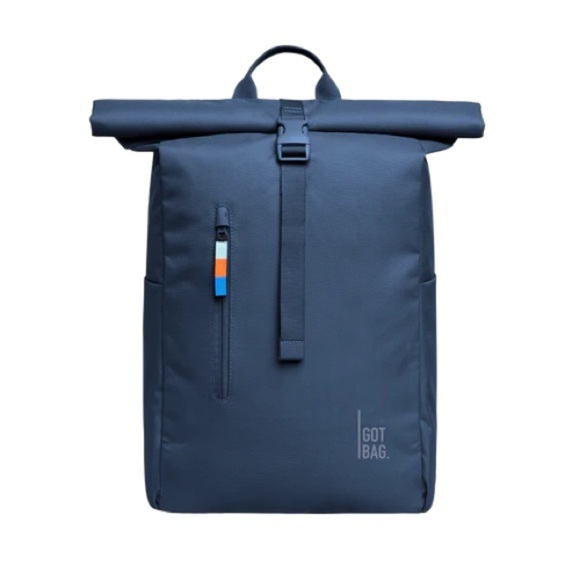 GOT Rolltop Travel Backpack Made From Recycle Ocean Plastics NWT - Picture 1 of 2